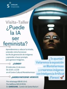 cartel informativo actividad Saregune